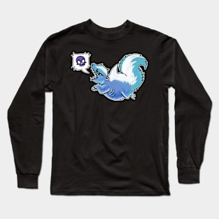 Great white skunk Long Sleeve T-Shirt